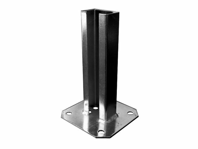 Stopa słupka 60x40 mm - antracyt , brązowy , czarny , szary