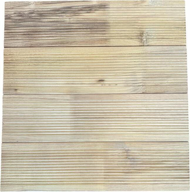 Deska tarasowa z akacji ROBINIA gładka/ryflowana 20x132