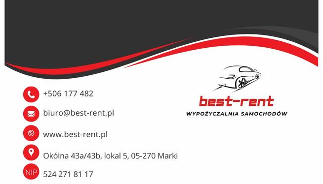 od 125 zł za dzień wynajmu klasy D Skoda Octavia kombi