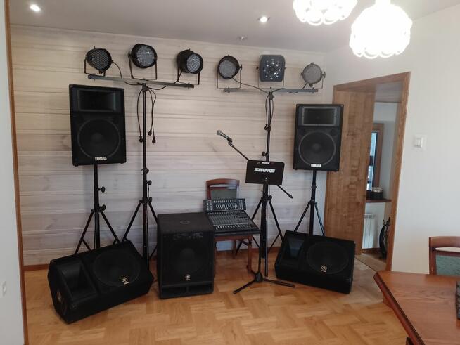 Kompletny sprzęt dla zespołu muzycznego