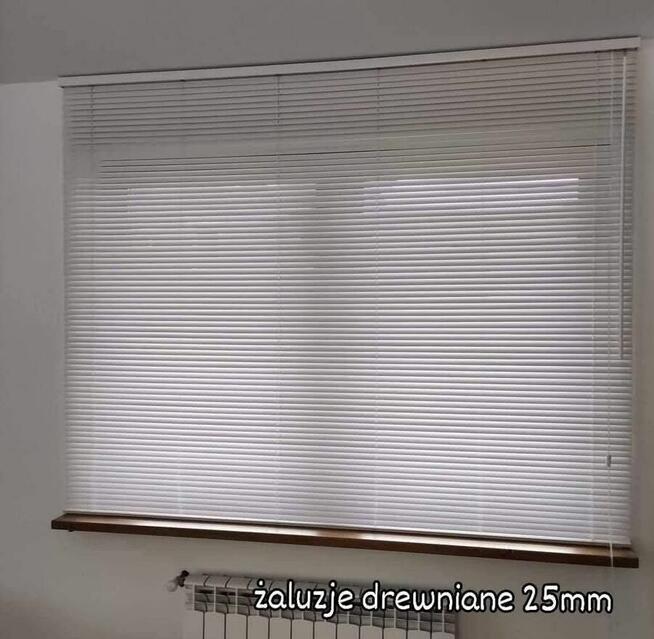 Żaluzje drewniane, plisy, rolety D/N, moskitiery