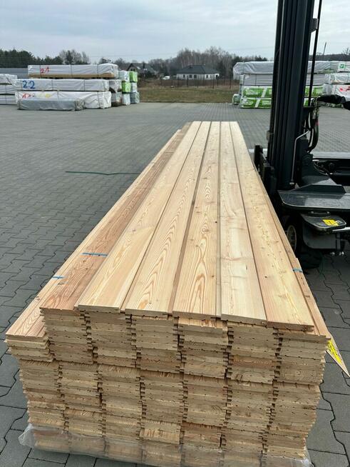 Deska Elewacyjna Modrzew Syberyjski Profil C Kl. A/B 21x143