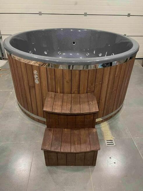 Balia z gorącą wodą - domowe SPA w Twoim Ogrodzie - Premium
