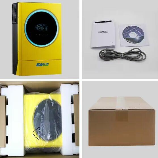 Inwerter Hybrydowy MPPT Dotykowy EA 5600w NOWYCena z Wysyłką