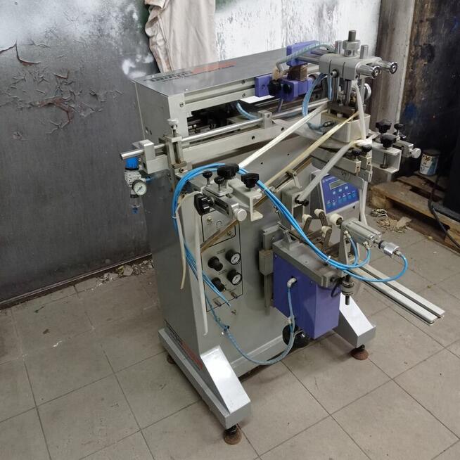 Maszynę do Sitodruku na Okrągło i Płasko