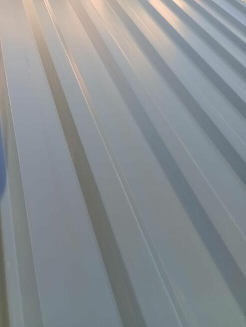 Blacha trapezowa T18 7016 Antracyt Połysk od ręki -3 wymiary