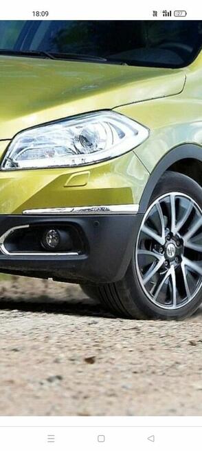 Listwy ozdobne tylnego zderzaka do Suzuki S cross pierwszej