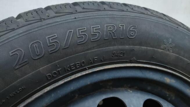 4x Opony zimowe Roadx 205/55R16 + Felgi