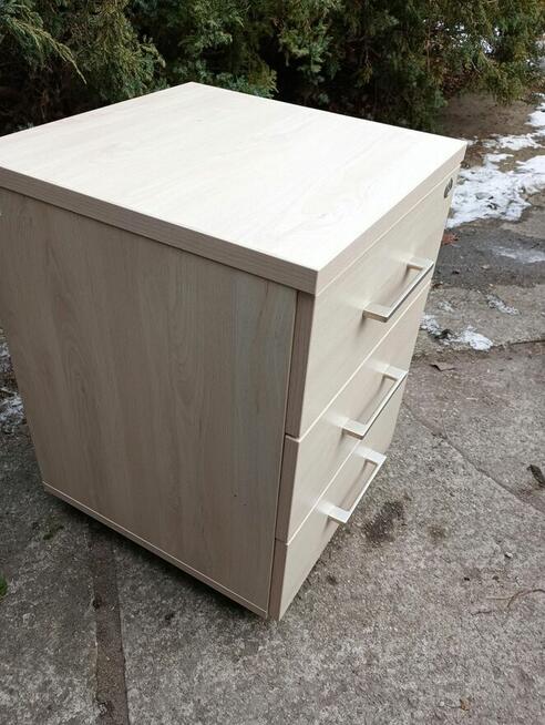 Kontenerek pod biurko KLON na kółkach mobilny przybornik do