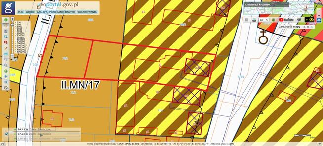 Działka budowlana Jarosław gm. Udanin