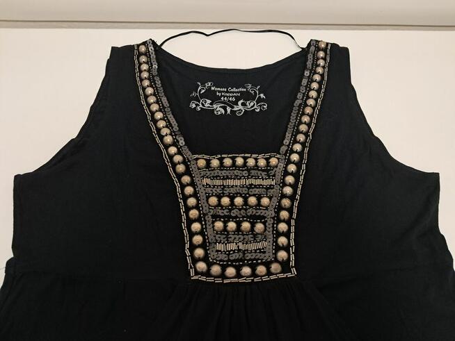 Sukienka (tunika) czarna, krótka, „Womens Collection”,