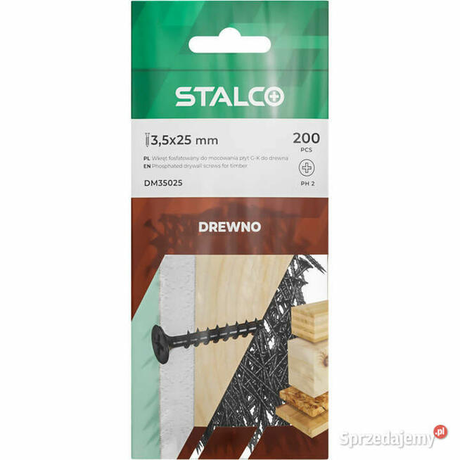 Wkręty do drewna LUBLIN 3,5x25 200szt. ATUT-BIS