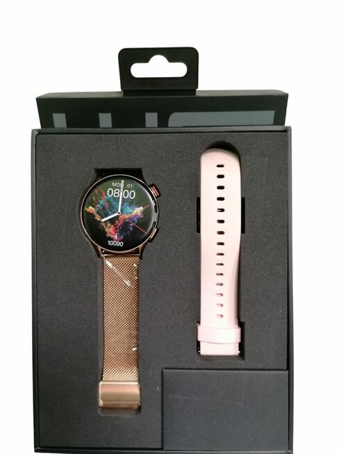 INTELIGENTNY ZEGAREK SMARTWATCH WG AIRFLEX ELEGANCE ZŁOTY