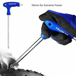 Zestaw kluczy imbusowych, sześciokątny, 10 szt. S&R