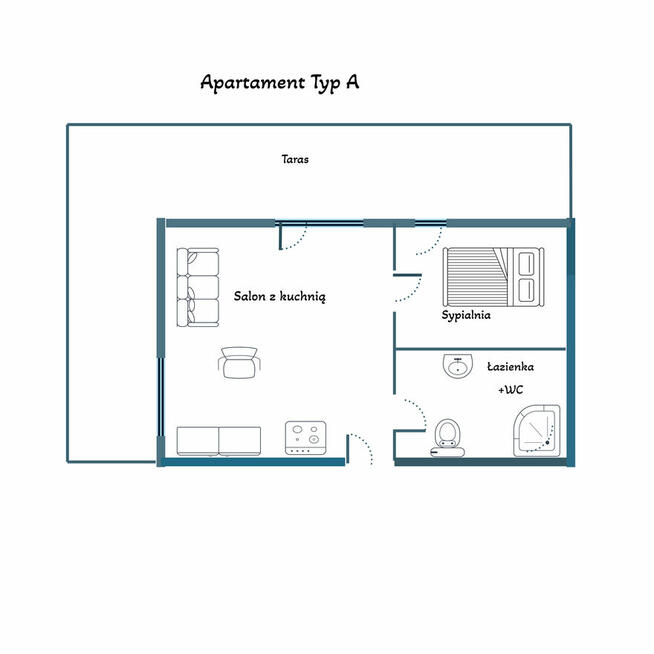 Apartamenty i pokoje na wynajem nad morzem. Owocowe Wzgórze
