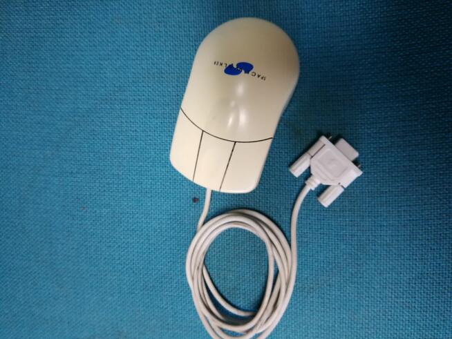 Myszka Vintage Genius EasyMouse kulkowa retro serial com por