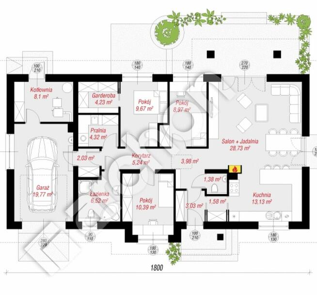 Energooszczędny dom w otulinie lasów Gulczewo, Wyszków