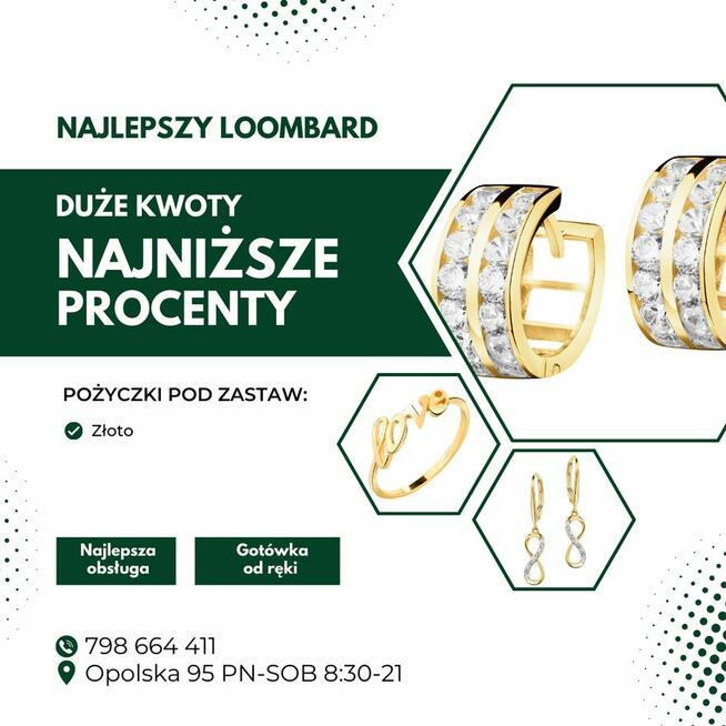 Skup, sprzedaż, zastaw biżuterii złotej i złomu złota Wrocła