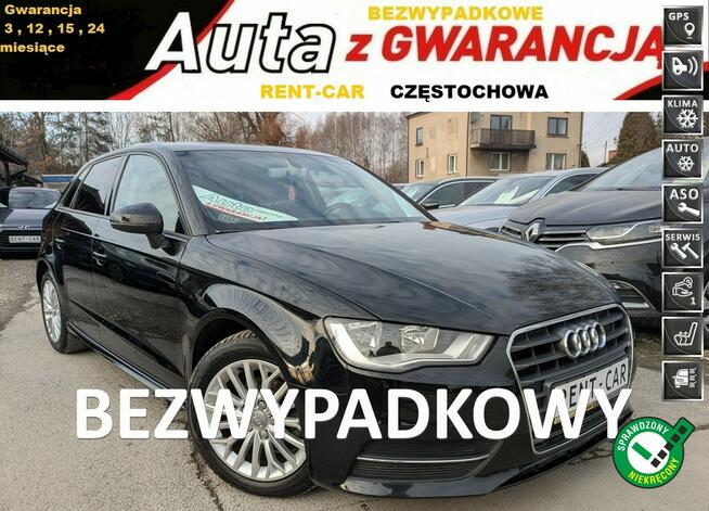 Audi A3 1.6TDi*OPŁACONY*Bezwypadkowy*Nawigacja*Skóra*Serwis*VIP GWARANCJA24M