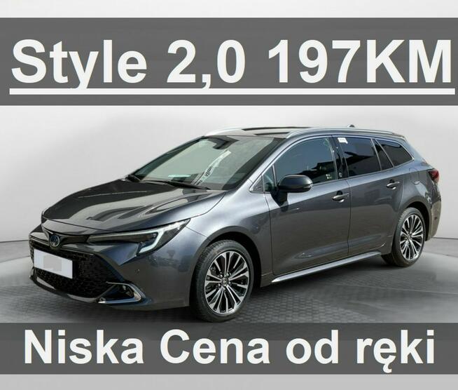 Toyota Corolla Style 2,0 196KM Kamera Super Niska Cena Dostępny od ręki 1594 zł