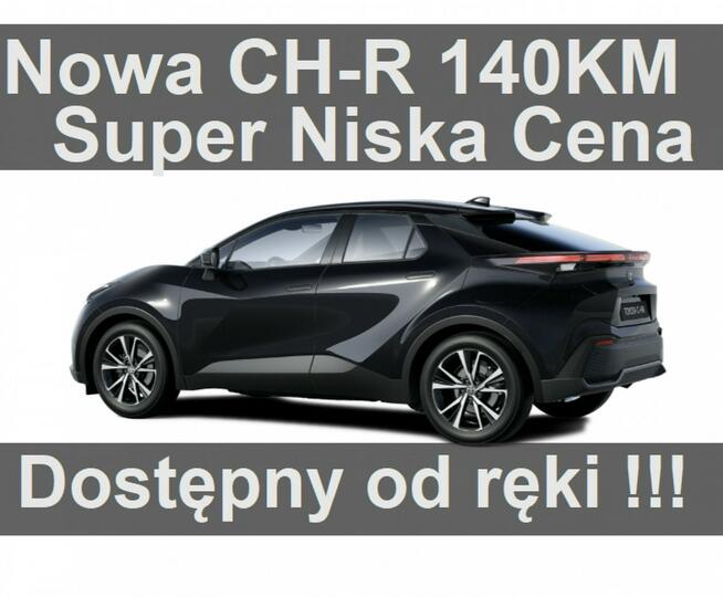 Toyota C-HR Nowa 140KM Hybryda Dostępna od ręki ! Wersja Style Niska Cena !1625 zł