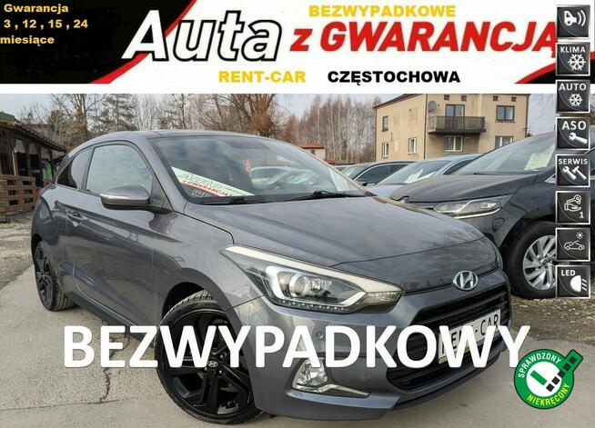 Hyundai i20 1.4D*90PS*OPŁACONY*Bezwypadkowy*137.000km*Klima Serwis GWARANCJA 24