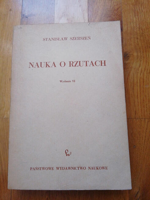 Nauka o rzutach Stanisław Szerszeń