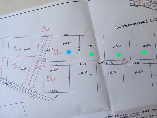 Działka budowlana piękna, duża