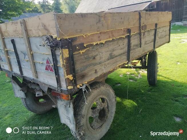 Sprzedam przyczepę drewnianą d35