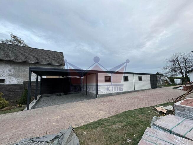 Nowoczesne wiaty samochodowe, carporty, blaszane altany