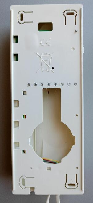 Domofon unifon biały analogowy Wekta TK6 4, 5 lub 6 żyłowy