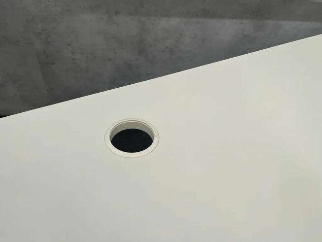 Biurko regulowane 156x80cm do pracy siedząco- stojącej