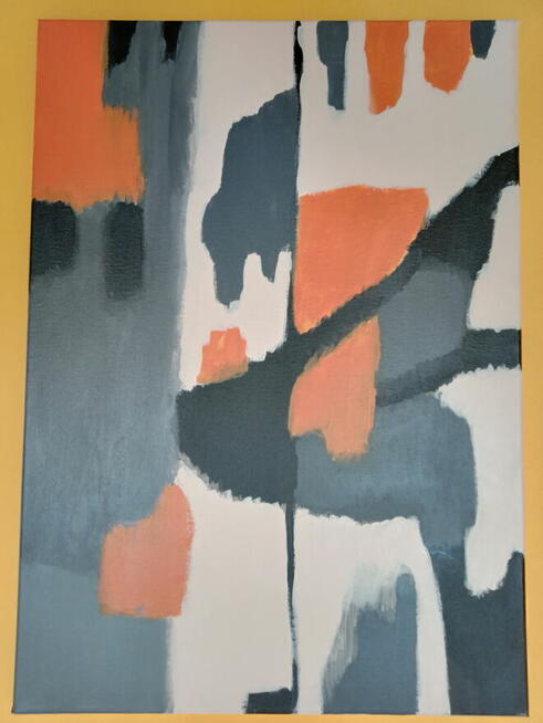 obraz akrylowy 50x70 abstrakcja na płótnie