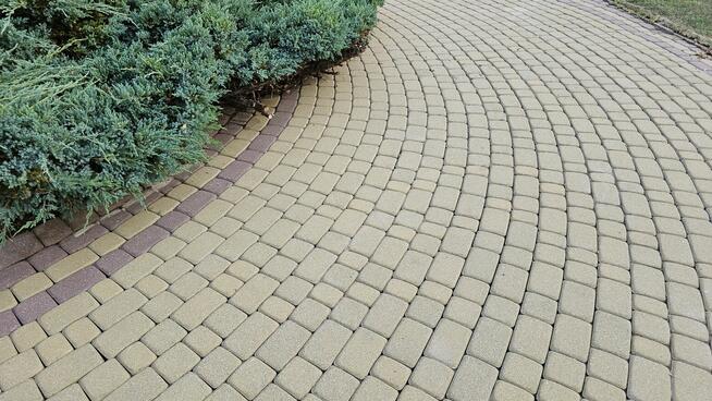 Profesjonalne czyszczenie kostki brukowej