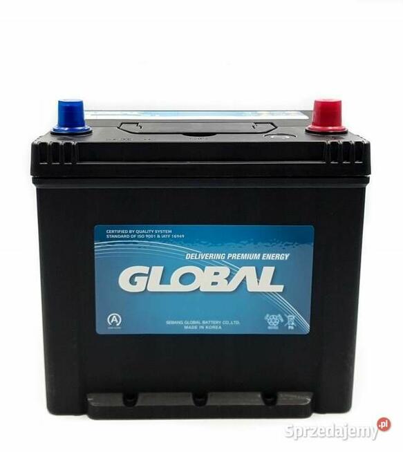 Akumulator GLOBAL 55AH 460A EFB JAPAN PRAWY PLUS