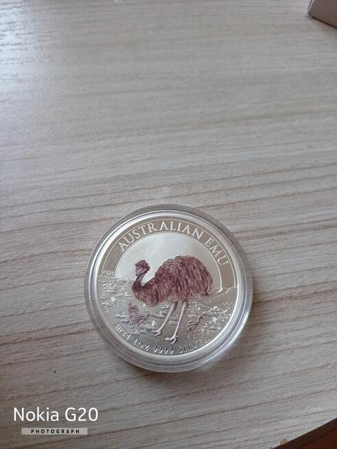 Sprzedam monetę Australijski emu