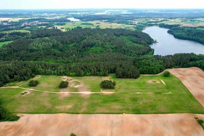Mazury Stare Juchy działki w okolicach jeziora lasu