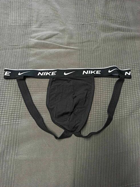 Czarne Nike jockstrap sport roz XL jockstrapy siłownia sport