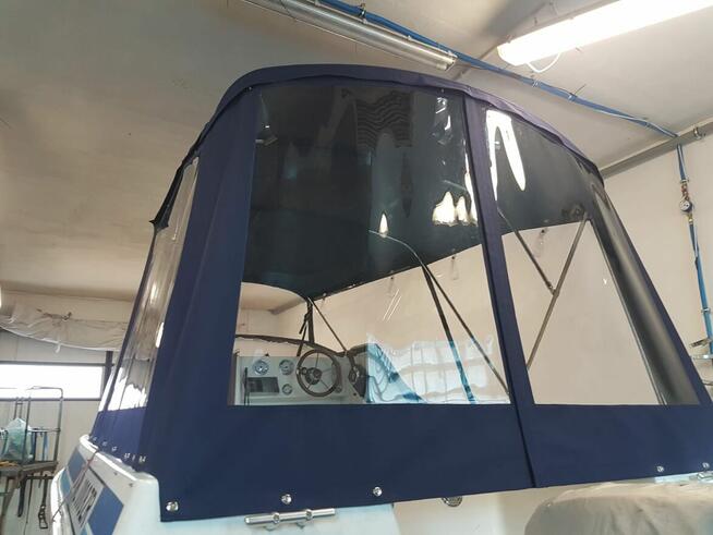 Bimini, łódz motorwa , cabrio, stelaż