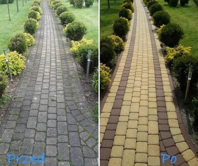 Czyszczenie kostki brukowej, MYCIE ELEWACJI