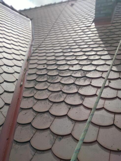 Mycie kostki, elewacji i dachów