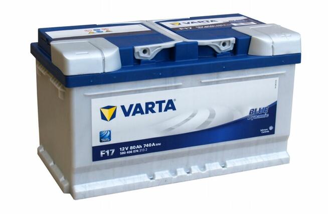 Akumulator VARTA Blue Dynamic F17 80Ah 740A EN