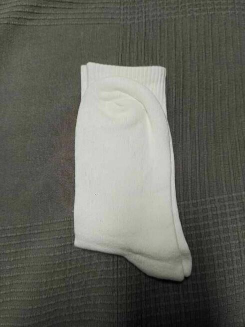 Skarpety białe soxy skiety 36-42 white socks sneakers sport