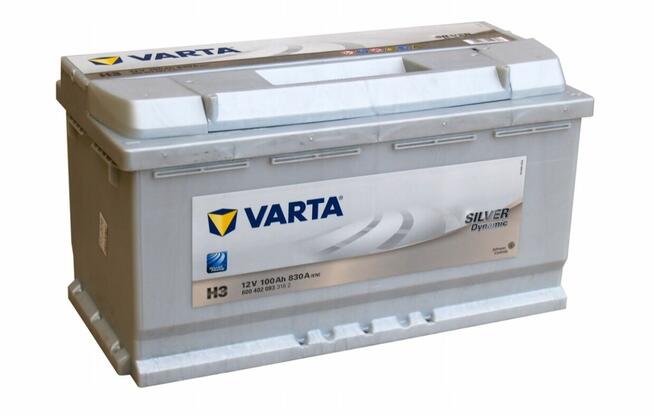 Akumulator VARTA Silver Dynamic H3 100Ah 830A EN