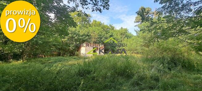 Urokliwie położona działka z lasem i stawem