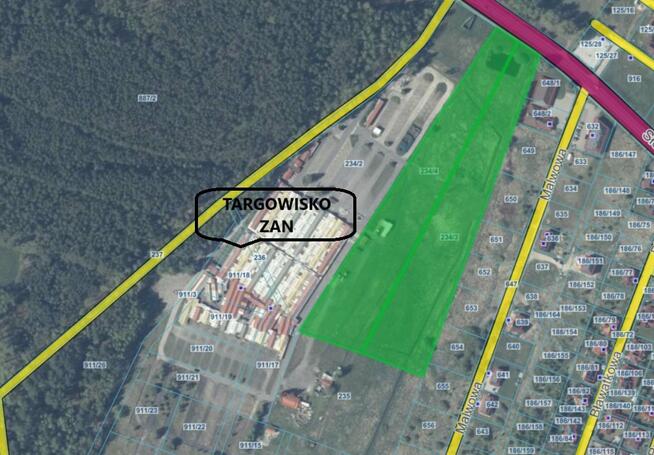 Działka usługowa Dołuje gm. Dobra (Szczecińska)