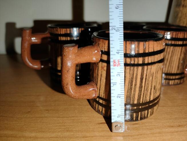 Ceramiczny dzbanek i kubki do grzanego wina - NOWA CENA!!!