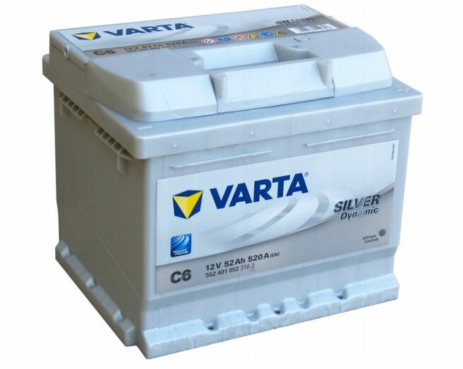 Akumulator 52Ah 520A VARTA Silver Dynamic C6