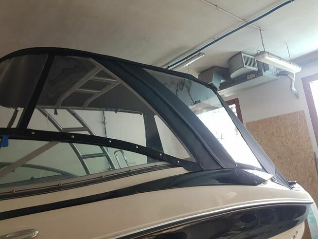 Bimini, łódz motorwa , cabrio, stelaż