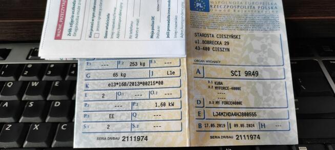 Skuter elektryczny OPAI